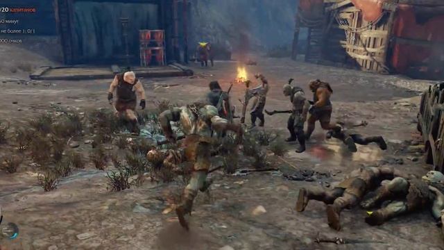 Middle-Earth Shadow of Mordor | Один против ОРДЫ орков (Кровавое месиво) №1 1440p60fps смотреть онлайн