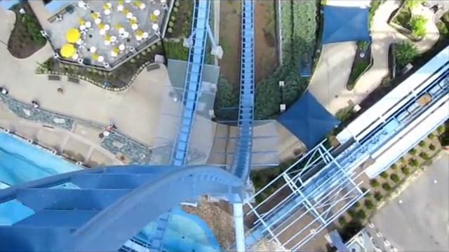 Griffon Front Row Seat on-ride widescreen POV Busch Gardens Williamsburg смотреть онлайн