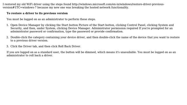 Missing Microsoft Hosted Network Virtual Adapter while setting up WiFi hotspot in Windows 10 смотреть онлайн