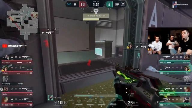 Unlost, Combatry, Ubeka, Rip - SUP Vs FF Maçını İzliyor İddalı ! (MAÇ 1) смотреть онлайн