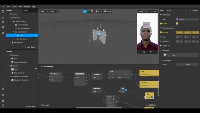 Who are you / Questions AR Filter tutorial for Instagram and Facebook [2020] смотреть онлайн