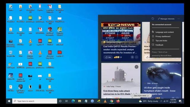 Remove Weather Widget in the Taskbar after Windows 10 Update News and Interests смотреть онлайн