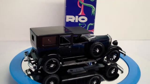 RIO # 8 ~ 1924 Isotta Fraschini 8A ~ 1/43 Diecast Model Car смотреть онлайн