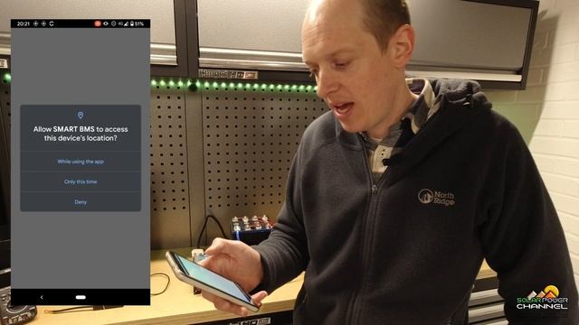 BMS LiFePO4 Bluetooth App Setup Install Tutorial смотреть онлайн