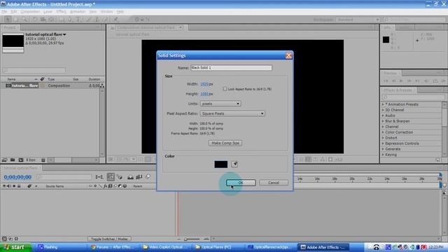 Tutorial instalare optical flares si twitch Adobe after effects смотреть онлайн