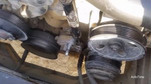 Замена Втулки Амортизатора Натяжителя Ремня Мерседеса w210