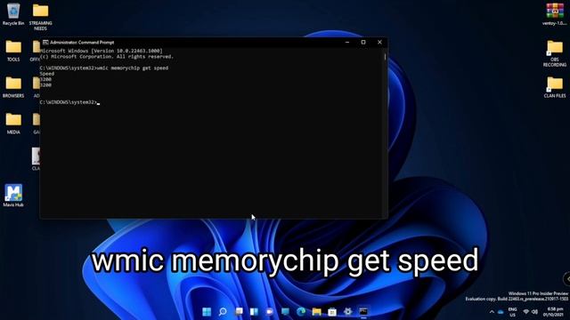 How to check Ram speed using CMD смотреть онлайн