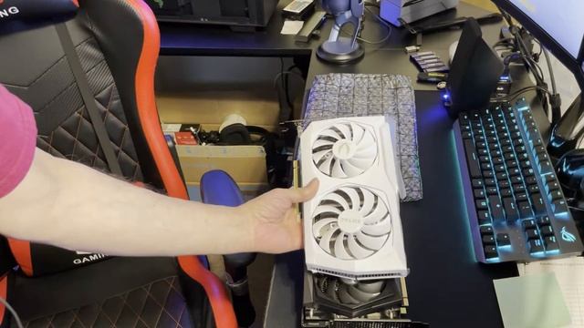Zotac 3070 Twin Edge OC white Edition смотреть онлайн