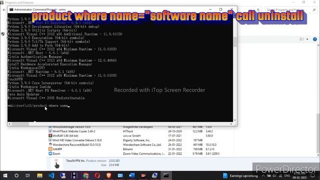 How to uninstall program/software by CMD, Window troubleshooting, package installer error смотреть онлайн