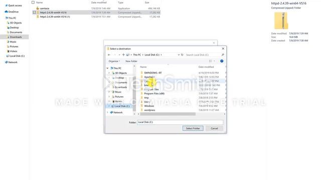 How to install Apache Web Server on Windows 10 смотреть онлайн