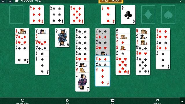 Windows 10 MicroSoft Solitaire Collection Daily Challenge Solve 2020 jan 03 FreeCell смотреть онлайн