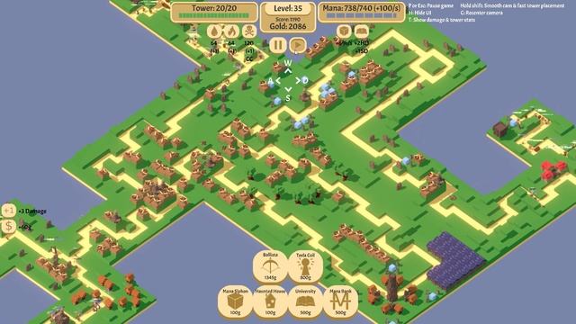 Let's play Rogue Tower - Going for the Double Defense Tesla go BZZT achievement + Much more! смотреть онлайн