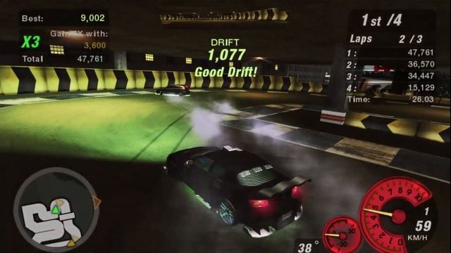 NFS Underground 2 Drift Race Mazda RX 8 R3 #6 смотреть онлайн