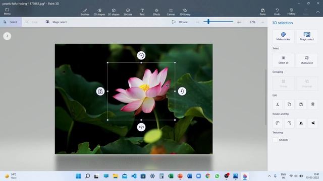 Remove your photo's background using Microsoft paint 3D! смотреть онлайн