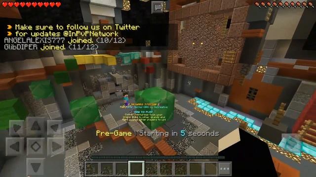 Играем на сервере мини игр с другом!! смотреть онлайн