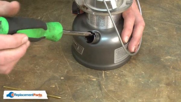 Coleman Lantern Repair - Replacing the Check Valve & Air Stem (Coleman Part # 200-6381)