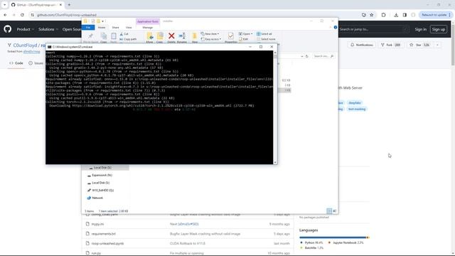 Create DeepFake Locally without GPU | Roop Unleashed | Face Swap your AI Influencer смотреть онлайн