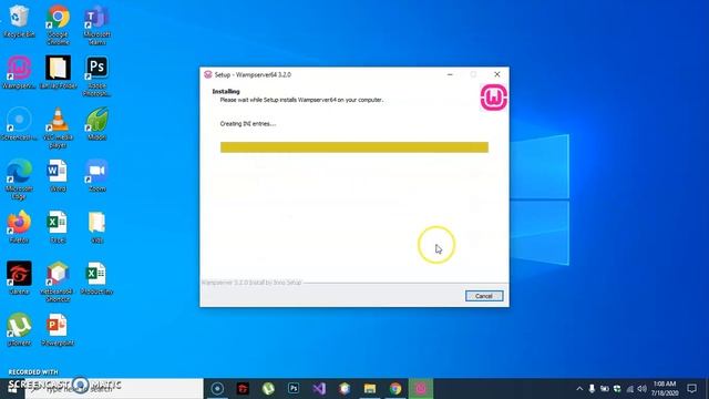 How to Download and Install WAMPSERVER in windows 10 with 64Bits 2020 смотреть онлайн