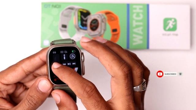 DT8 Ultra Watch Screen Brightness Changing смотреть онлайн