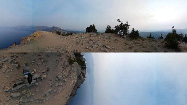 Garfield Peak at Craker Lake Hike 360 VR смотреть онлайн