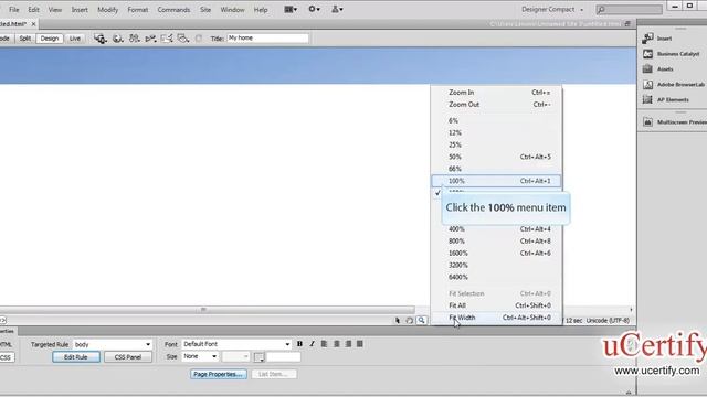 Working In The Document Window смотреть онлайн