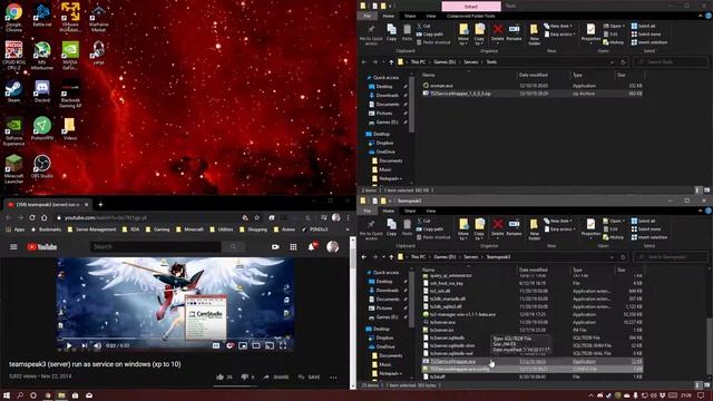 TeamSpeak 3 As A Service On Windows