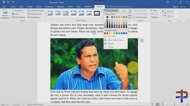 Microsoft Office Word 2016 Bangla Video Tutorial Part-05 (How to insert Pictures in MS word bangla. смотреть онлайн