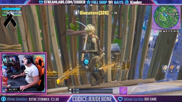 🔴FORTNITE Lv.100 | BOSCHETTO E PUTRIDO SONO TORNATI! | CODICE: XIUDERONE смотреть онлайн