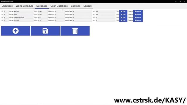 KASY Database Point of Sale POS for Windows 10 UWP Microsoft Store 2019 смотреть онлайн