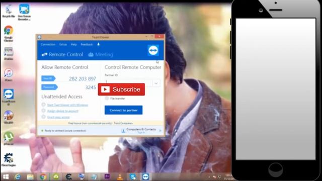 How to Access/Control Your PC/Laptop With Android Phone Easily (Teamviewer for Android) смотреть онлайн