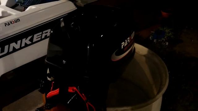 Parsun 15 HP 2 tiempos bicilindrico puesta en marcha !!! смотреть онлайн