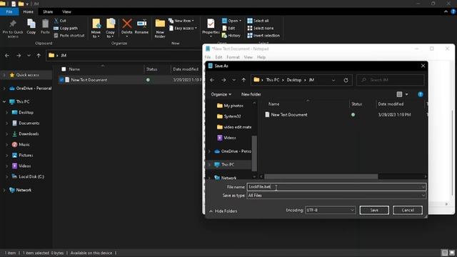How to lock file. (Window 10/11) 2023!! смотреть онлайн