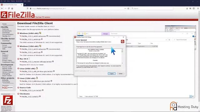 How to Install the FTP Client Filezilla on Windows HostingDuty смотреть онлайн