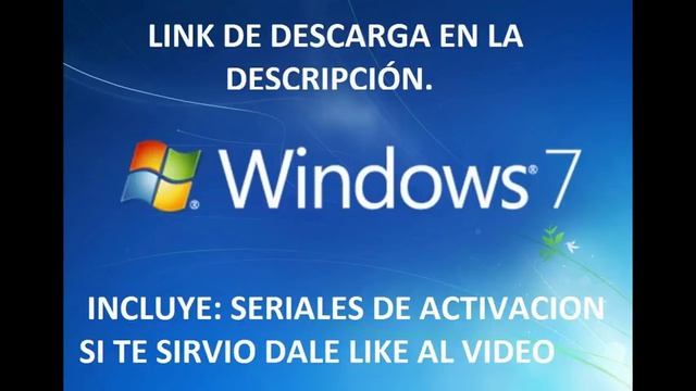 Windows 7 ACTIVADO- WINDOWS 7 UNLOCKER- Windows 7 FREE смотреть онлайн