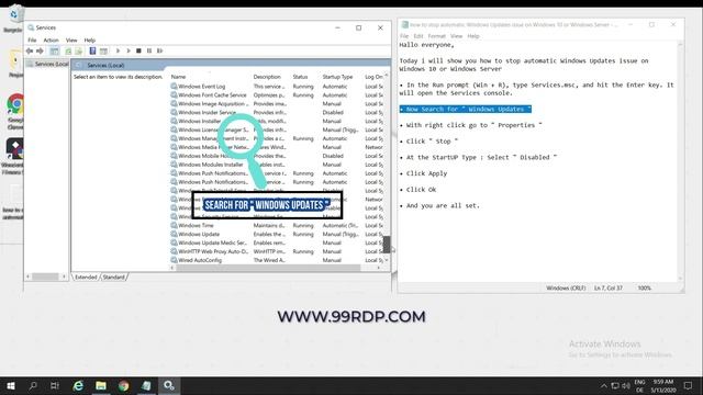 How To Disable Automatic Windows Updates смотреть онлайн