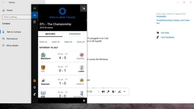 Windows 10 Session 4 Cortana Settings смотреть онлайн