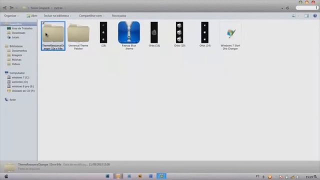 instalando tema snow leapard para windows 7 смотреть онлайн