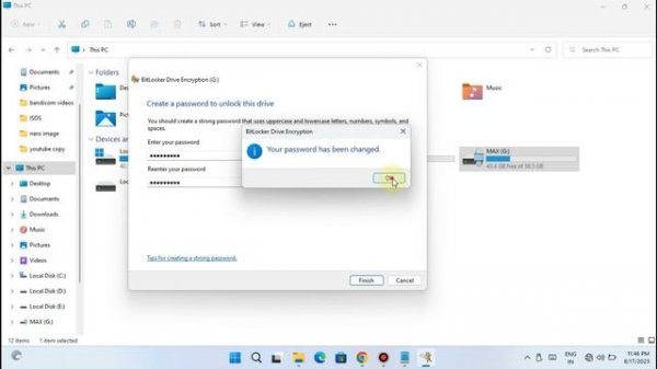 How to unlock Bit Locker or Change Password Bitlocker in Windows 10 and Windows 11