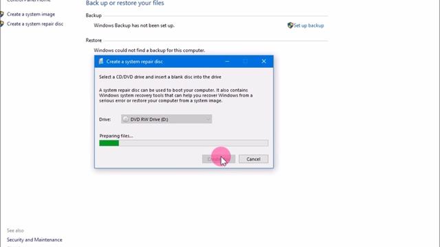 create a system repair disc,boot dvd, смотреть онлайн