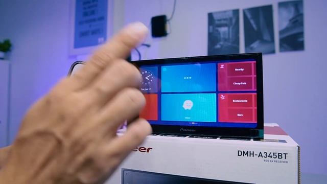 REVIEW HEADUNIT PIONEER DMH - A345BT - #smreview смотреть онлайн