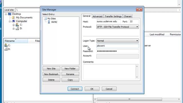 How to use Filezilla to upload files to Ouray смотреть онлайн