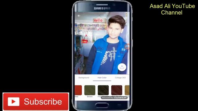 Make a HD Beautiful Photo in your phone Asad Ali YouTube Channel.New Video 2017 and 2018 смотреть онлайн