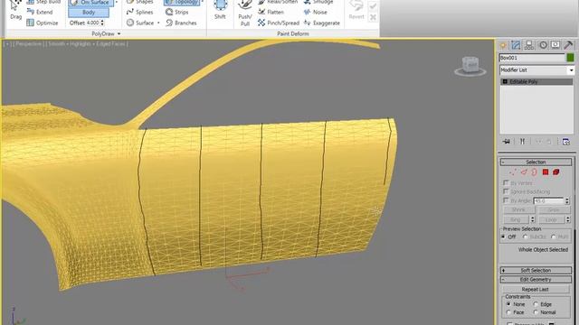3ds Max Modeling Techniques - Topology Freeform Function смотреть онлайн