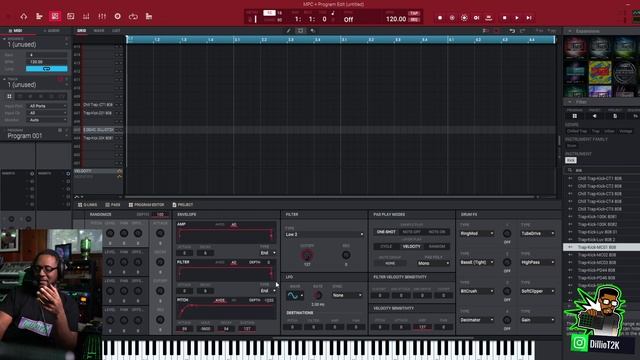 How to use the pitch envelope on the MPC 2.10 смотреть онлайн