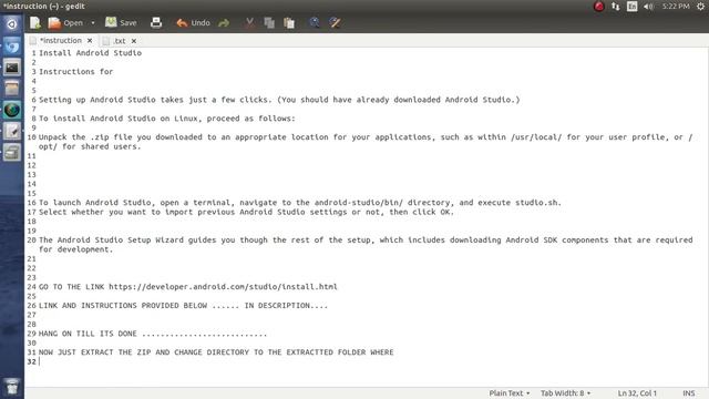 How to install Android studio On linux ubuntu смотреть онлайн