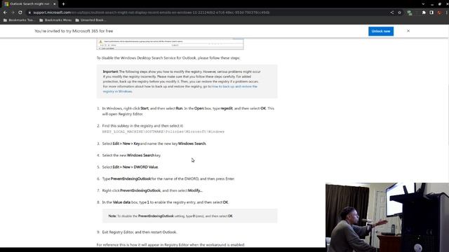 Microsoft Outlook Email Searches Not Working Fix смотреть онлайн