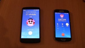 Incoming call&Outgoing call at the Same Time angry luntik on Samsung  S4 mini android 11+Nexus 5
