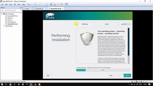 Install openSUSE or SUSE Linux Operating System in VMWare смотреть онлайн