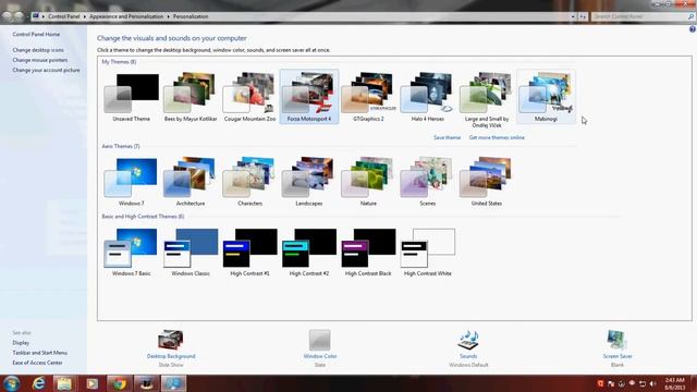 cool windows 7 themes смотреть онлайн