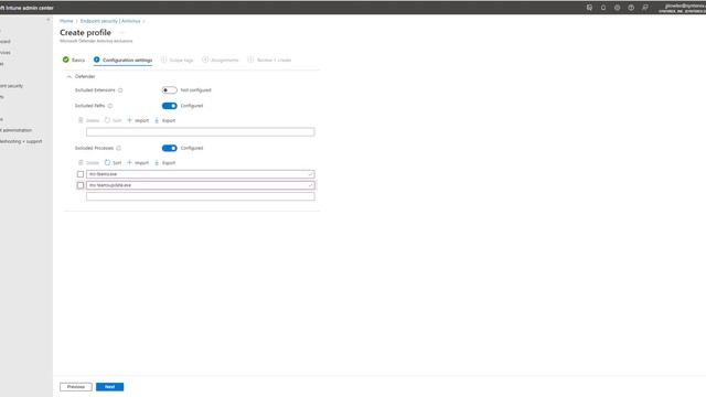 Creating Antivirus Exclusion Profiles in Intune for the New Teams Client смотреть онлайн